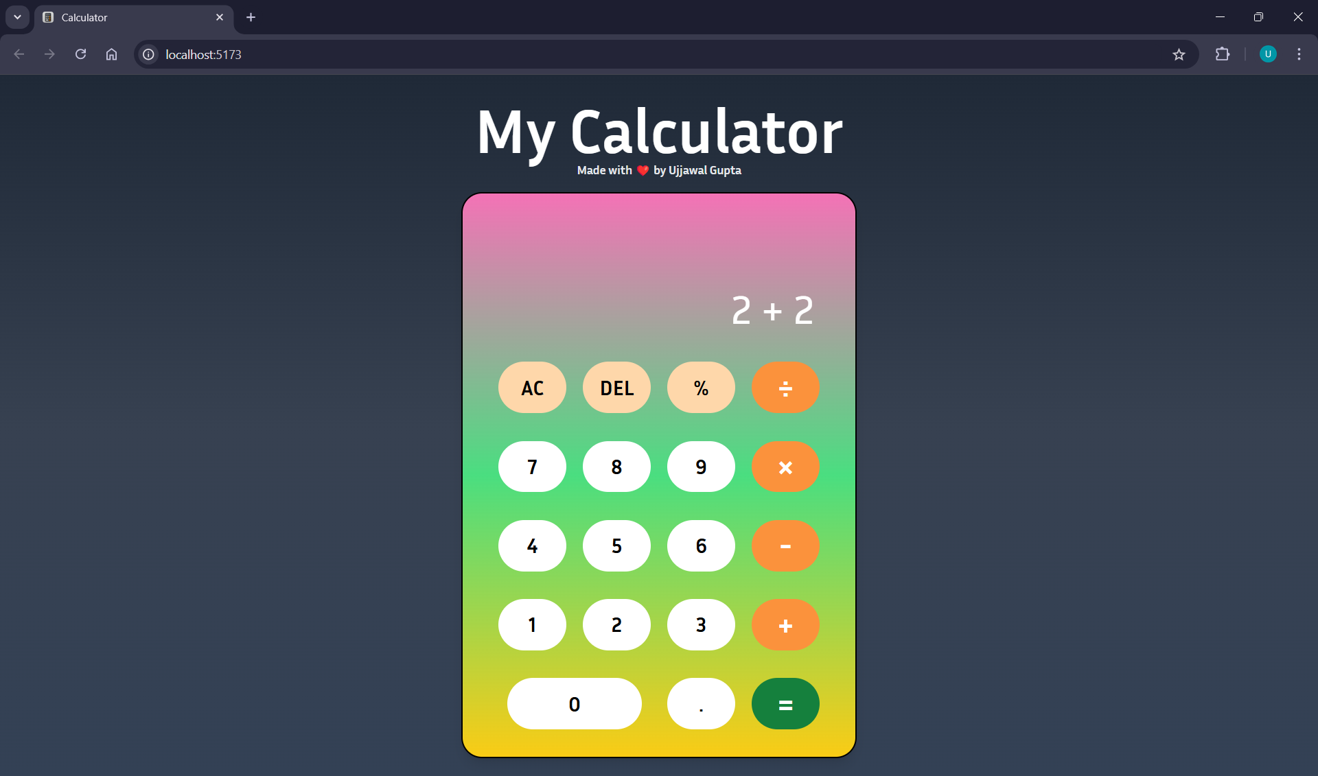 Calculator Project