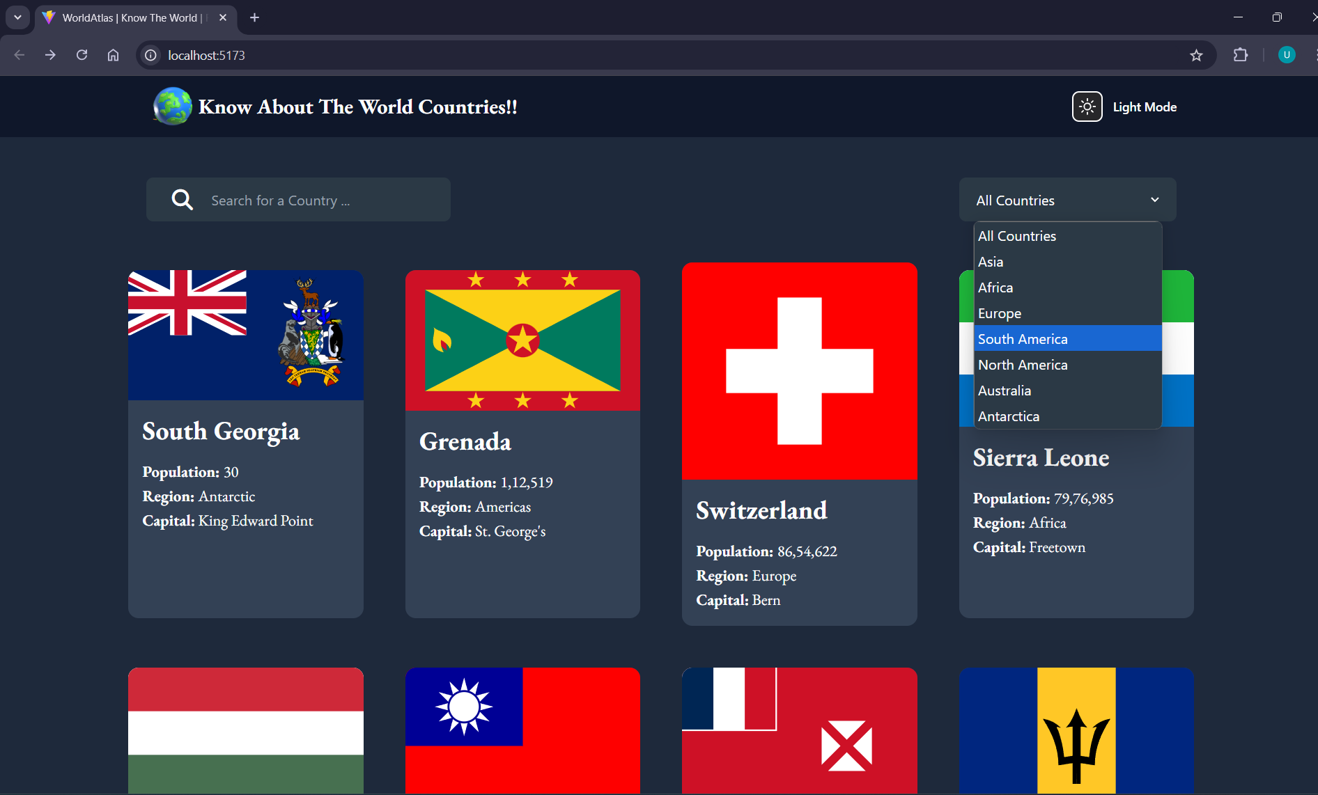 WorldAtlas Project